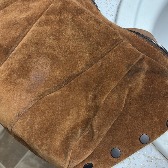 Hammitt Brown Suede Shoulder Bag - Picture 8 of 8